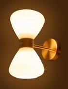 Бра MBM-5904/2, 1×40 Вт, E27, цвет латунь  (артикул 10987873)  большой выбор товаров оптом и в розницу по низким ценам с доставкой