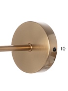 Бра MBM-5904/2, 1×40 Вт, E27, цвет латунь  (артикул 10987873)  большой выбор товаров оптом и в розницу по низким ценам с доставкой