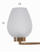 Бра MBM-5919/1, 1×40 Вт, G9, цвет латунь - Фото 4