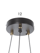 Люстра 07377/6, 6×40 Вт, E27, чёрная  (артикул 10987875)  большой выбор товаров оптом и в розницу по низким ценам с доставкой