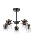 Люстра 74662/5, 5×40 Вт, E14, основание чёрное  (артикул 10987877)  большой выбор товаров оптом и в розницу по низким ценам с доставкой