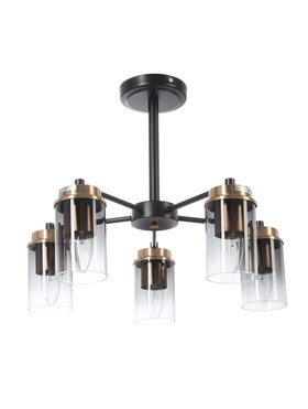 Люстра 74662/5, 5×40 Вт, E14, основание чёрное