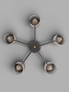 Люстра 74662/5, 5×40 Вт, E14, основание чёрное  (артикул 10987877)  большой выбор товаров оптом и в розницу по низким ценам с доставкой