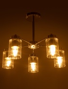 Люстра 74663/5, 5×40 Вт, E14, цвет хром  (артикул 10987878)  большой выбор товаров оптом и в розницу по низким ценам с доставкой