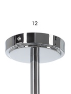 Люстра 74663/5, 5×40 Вт, E14, цвет хром  (артикул 10987878)  большой выбор товаров оптом и в розницу по низким ценам с доставкой