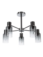 Люстра 74677/5, 5×40 Вт, E14, цвет хром, чёрный - Фото 1