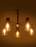 Люстра 74677/5, 5×40 Вт, E14, цвет хром, чёрный - Фото 3