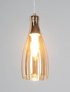 Светильник подвесной 06979/1HQ, 1×40 Вт, E14, золотистый - Фото 3