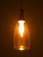 Светильник подвесной 06979/1HQ, 1×40 Вт, E14, золотистый - Фото 4