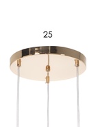 Светильник подвесной 06979/3HQ, 3×40 Вт, E14, золотистый - Фото 5