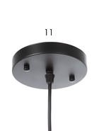 Светильник подвесной N6483/1HQ, 1×60 Вт, E27, чёрный  (артикул 10987888)  большой выбор товаров оптом и в розницу по низким ценам с доставкой