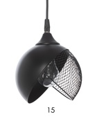 Светильник подвесной N6483/1HQ, 1×60 Вт, E27, чёрный  (артикул 10987888)  большой выбор товаров оптом и в розницу по низким ценам с доставкой
