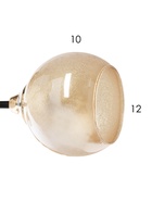 Люстра A4046/5, 5×60 Вт, E27, чёрная, золотистая  (артикул 10987893)  большой выбор товаров оптом и в розницу по низким ценам с доставкой