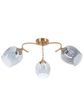 Люстра N6421/3, 3×60 Вт, E27, цвет медный