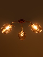 Люстра N6421/3, 3×60 Вт, E27, цвет медный - Фото 3