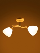 Люстра XA1601/2, 2×60 Вт, E27, белая  (артикул 10987898)  большой выбор товаров оптом и в розницу по низким ценам с доставкой