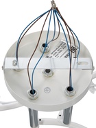 Люстра XA1601/5, 5×60 Вт, E27, белая  (артикул 10987899)  большой выбор товаров оптом и в розницу по низким ценам с доставкой