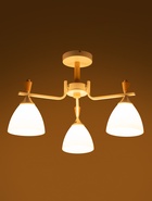 Люстра XA1622/3, 3×60 Вт, E27, белая  (артикул 10987901)  большой выбор товаров оптом и в розницу по низким ценам с доставкой