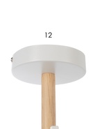 Люстра XA1622/3, 3×60 Вт, E27, белая  (артикул 10987901)  большой выбор товаров оптом и в розницу по низким ценам с доставкой