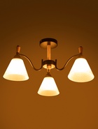 Люстра XA1627B/3, 3×60 Вт, E27, чёрная  (артикул 10987902)  большой выбор товаров оптом и в розницу по низким ценам с доставкой