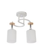 Люстра XA1634/2, 2×60 Вт, E27, белая  (артикул 10987903)  большой выбор товаров оптом и в розницу по низким ценам с доставкой