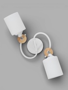 Люстра XA1634/2, 2×60 Вт, E27, белая  (артикул 10987903)  большой выбор товаров оптом и в розницу по низким ценам с доставкой