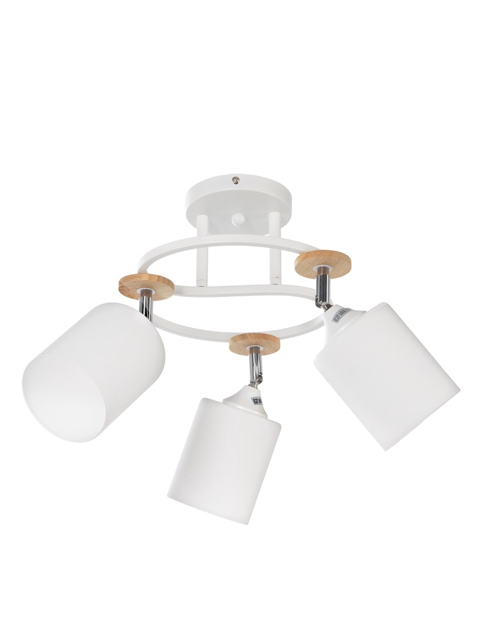 Люстра XA1634/3, 3×60 Вт, E27, белая