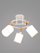 Люстра XA1634/3, 3×60 Вт, E27, белая  (артикул 10987904)  большой выбор товаров оптом и в розницу по низким ценам с доставкой