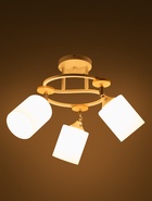 Люстра XA1634/3, 3×60 Вт, E27, белая  (артикул 10987904)  большой выбор товаров оптом и в розницу по низким ценам с доставкой