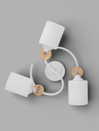 Люстра XA1634/3, 3×60 Вт, E27, белая  (артикул 10987904)  большой выбор товаров оптом и в розницу по низким ценам с доставкой