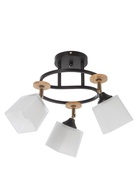 Люстра XA1634B/3, 3×60 Вт, E27, чёрная  (артикул 10987905)  большой выбор товаров оптом и в розницу по низким ценам с доставкой