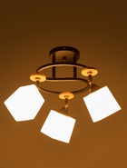 Люстра XA1634B/3, 3×60 Вт, E27, чёрная  (артикул 10987905)  большой выбор товаров оптом и в розницу по низким ценам с доставкой