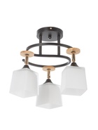 Люстра XA1634B/3, 3×60 Вт, E27, чёрная  (артикул 10987905)  большой выбор товаров оптом и в розницу по низким ценам с доставкой