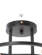 Люстра XA1634B/3, 3×60 Вт, E27, чёрная  (артикул 10987905)  большой выбор товаров оптом и в розницу по низким ценам с доставкой