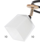 Люстра XA1634B/3, 3×60 Вт, E27, чёрная  (артикул 10987905)  большой выбор товаров оптом и в розницу по низким ценам с доставкой