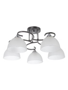 Люстра XA1635/5, 5×60 Вт, E27, цвет чёрный хром  (артикул 10987906)  большой выбор товаров оптом и в розницу по низким ценам с доставкой