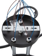 Люстра XA1635/5, 5×60 Вт, E27, цвет чёрный хром  (артикул 10987906)  большой выбор товаров оптом и в розницу по низким ценам с доставкой