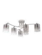 Люстра XA1682/6, 6×60 Вт, E27, белая  (артикул 10987907)  большой выбор товаров оптом и в розницу по низким ценам с доставкой