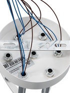 Люстра XA1682/6, 6×60 Вт, E27, белая  (артикул 10987907)  большой выбор товаров оптом и в розницу по низким ценам с доставкой