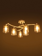 Люстра XA1682/6, 6×60 Вт, E27, белая  (артикул 10987907)  большой выбор товаров оптом и в розницу по низким ценам с доставкой