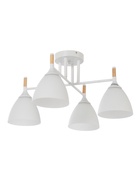 Люстра XA1689/4, 4×60 Вт, E27, белый  (артикул 10987908)  большой выбор товаров оптом и в розницу по низким ценам с доставкой