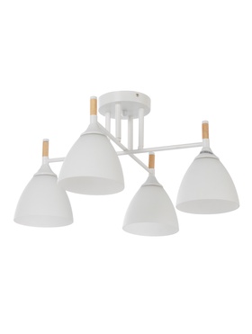 Люстра XA1689/4, 4×60 Вт, E27, белый