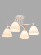 Люстра XA1689/4, 4×60 Вт, E27, белый  (артикул 10987908)  большой выбор товаров оптом и в розницу по низким ценам с доставкой