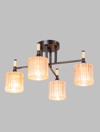 Люстра XA1689B/4, 4×60 Вт, E27, чёрная  (артикул 10987909)  большой выбор товаров оптом и в розницу по низким ценам с доставкой