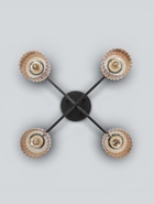 Люстра XA1689B/4, 4×60 Вт, E27, чёрная  (артикул 10987909)  большой выбор товаров оптом и в розницу по низким ценам с доставкой