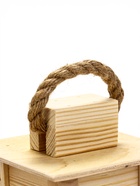 Фонарь декоративный, 9×9×18 см, деревянный, цвет натуральный - Фото 3