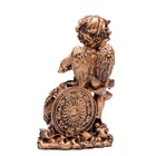 УЦЕНКА Часы настольные интерьерные на батарейках "Ангел с книжкой", 12.5 х 23 см, циферблат d-6 см 1 - Фото 3