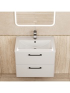 Тумба подвесная Uperwood, под раковину Uperwood Foster New 60 см, цвет белый 10994188