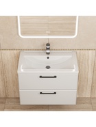 Тумба подвесная Uperwood, под раковину Uperwood Foster New 70 см, цвет белый 10994189