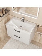 Тумба подвесная Uperwood, под раковину Uperwood Foster New 80 см, цвет белый 10994191